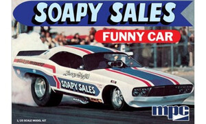 MPC Models Soapy Sales Dodge Challenger Funny Car MPC831