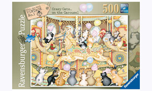 Ravensburger Crazy Cats Carousel Puzzle