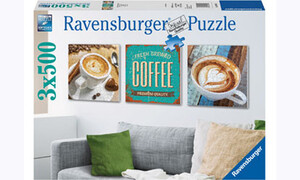 Ravensburger Coffee Time Puzzle 3x500