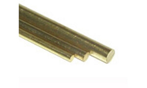 K&S Brass Rod 5/32x36L In Outer KS1163