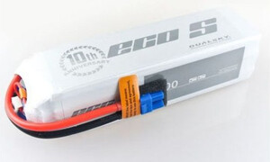 DualSky 5200mAh 5S 25C LiPo Battery DSBXP52005ECO