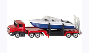 Siku - Low Loader With Boat