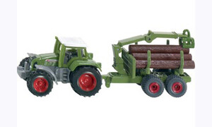 Siku Tractor with Forestry Trailer 1645