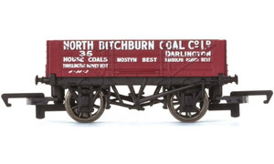 Hornby 4 Plank Wagon 'North Bitchburn