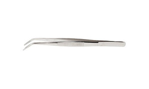 Proedge Tweezers 4.5in Curved Pointed