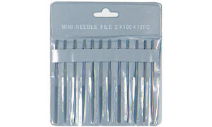 Proedge Mini Needle Files, 12 Asstd