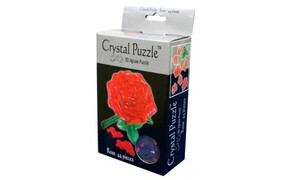 Crystal Puzzle Rose - Red VEN901136