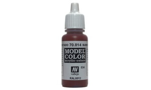 Vallejo AV70814 Umber Red 17 ml Model