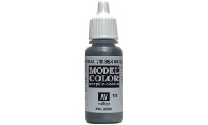 Vallejo Vallejo AV70864 Metallic Natural Steel 17ml Model Color 8429551708647