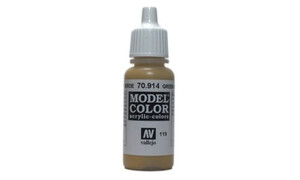 Vallejo AV70914 Green Ochre 17 ml