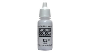 Vallejo AV70951 White 17 ml Model