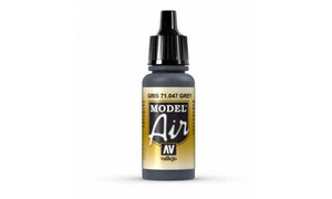 Vallejo AV71047 Gray 17 ml Model