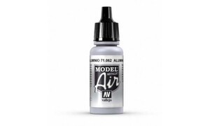 Vallejo AV71062 Aluminium 17 ml Model Air 8429551710626