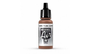 Vallejo AV71068 Copper 17 ml Model