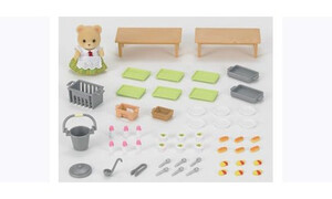 Sylvanian Families School Lunch Set