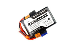 DualSky 4000mah 2S 25C LiPo Receiver