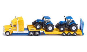 Siku Truck with New Holland tractors