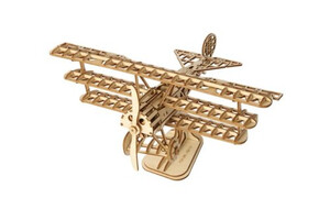  Classical 3d Wooden Airplane ROBTG301