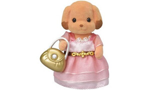 Sylvanian Families Town Girl -Toy Poodle