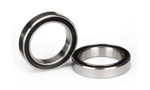 Traxxas Ball bearings, black rubber