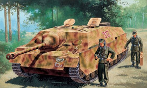 Italeri Sd.Kfz.162 Jagdpanzer IV Ausf.F Plastic Model Kit 6488S