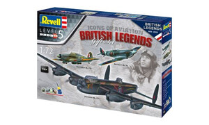 Revell 100 Years RAF: British Legends Plastic Model Kit 05696