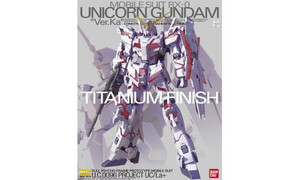 1/100 MG Gundam Unicorn Titanium Finish