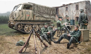 Italeri Steyr RSO/01 With German Soldiers