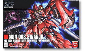 Bandai HGUC 1/144 Sinanju Gundam
