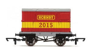 Hornby 2015 Conflat & Container Wagon R6717