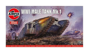 Airfix WWI Male Tank Mk.I 01315V