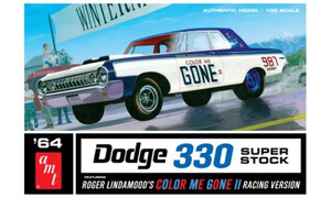 AMT Models Color Me Gone 1964 Dodge 330 Superstock AMT987