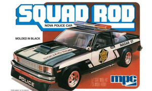 MPC Models 1979 Chevy Nova Squad Rod Police Car MPC851