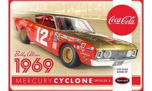 Polar Lights Bobby Allison 1969 Coca Cola Mercury Cyclone POL948