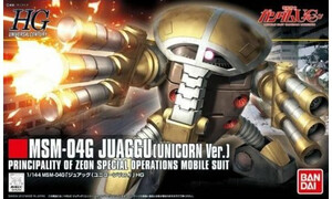 Bandai 1/144 HGUC Juaggu Unicorn Ver G0175701