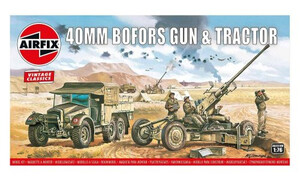 Airfix Bofors 40mm Gun and Tractor 02314V