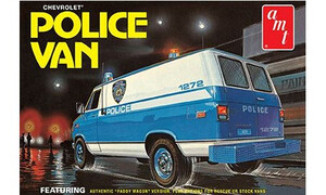 AMT Models 1/25 Chevy Police Van (NYPD) AMT1123
