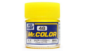 Mr Hobby Gloss Clear Yellow 4973028635065