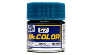 Mr Hobby Metallic Blue Green 4973028635140