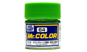 Mr Hobby Gloss Yellow Green 4973028635218