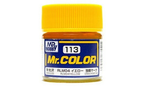 Mr Hobby Semi Gloss RLM04 Yellow 4973028635515