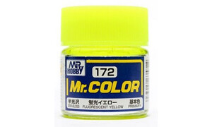 Mr Hobby Gloss Fluororescent Yellow 4973028635812