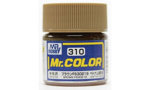 Mr Hobby Semi Gloss Brown FS30219 4973028635966