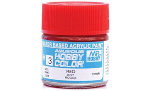 Mr Hobby H3 Aqueous Gloss Red 49372229