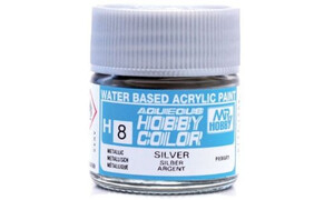 Mr Hobby Aqueous Metallic Gloss Silver 49372274