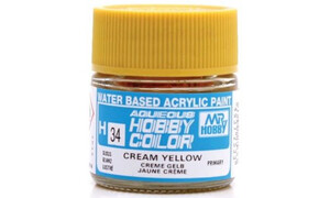 Mr Hobby Aqueous Gloss Cream Yellow 49372533