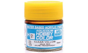 Mr Hobby Aqueous Gloss Clear Yellow 49373103