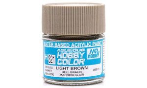 Mr Hobby Aqueous Semi Gloss Light Brown 49373400