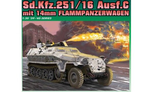 Dragon Sd.Kfz.251/16 Ausf.C mit 14mm Flammpanzerwagen 6864