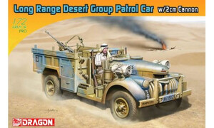 Dragon Long Range Desert Group Patrol Car w/2cm Cannon 7504